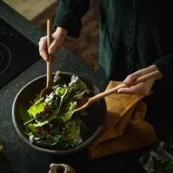 Norden lepel 2-pack, Eikenhout-roestvrij staal