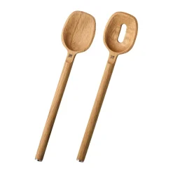Norden lepel 2-pack, Eikenhout-roestvrij staal