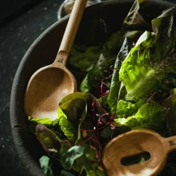 Norden lepel 2-pack, Eikenhout-roestvrij staal