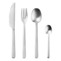 Nordic Bistro bestekset 16-delig, Mat satin