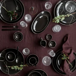 Nordic Coal bord, Ø 20 cm.