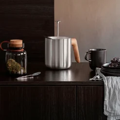 Nordic Kitchen cafetière voor thee, Roestvrij staal