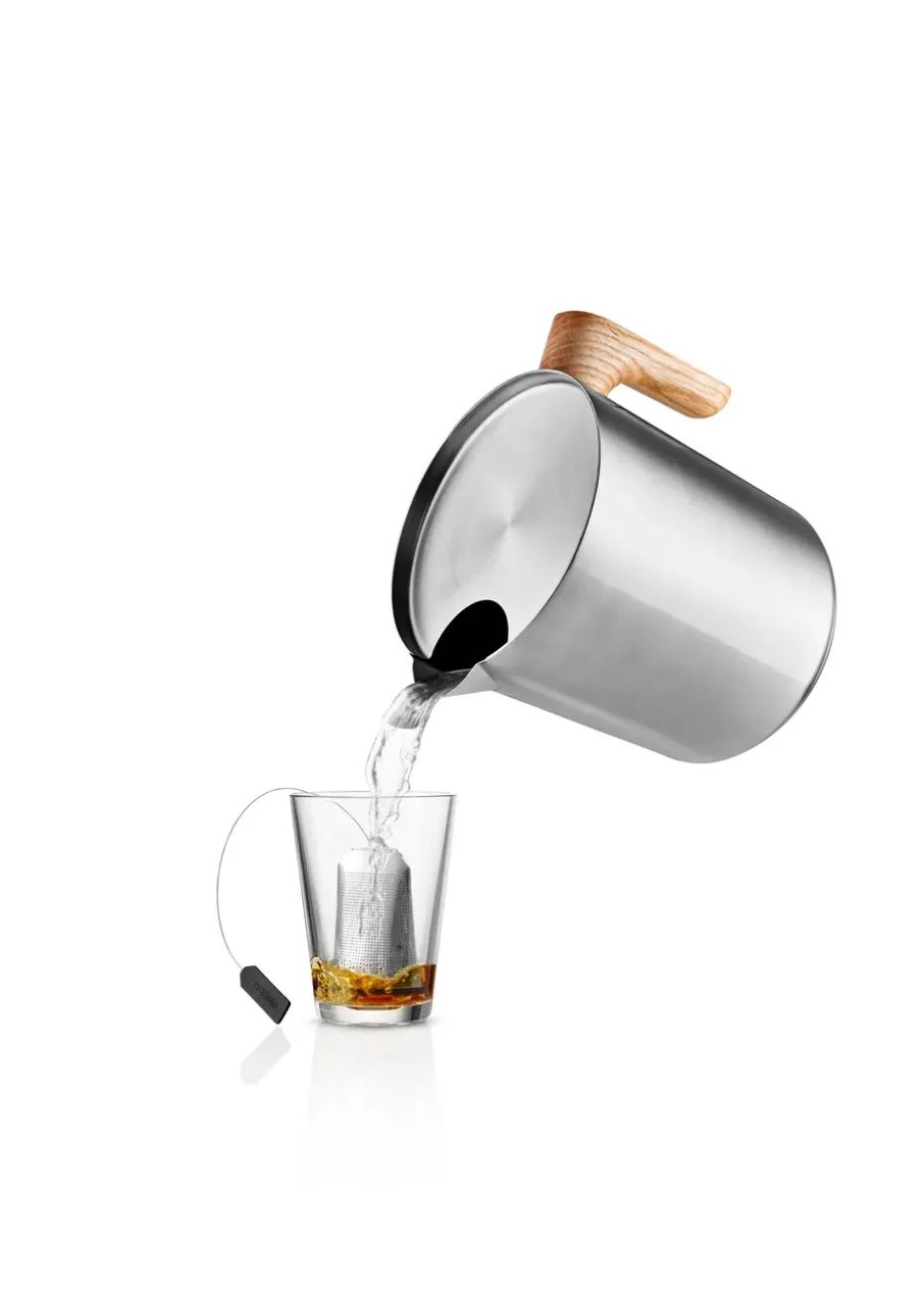 Nordic kitchen inductiekan 1 L, Geborsteld staal