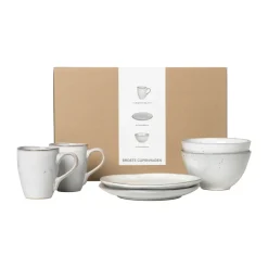 Nordic Sand ontbijtset voor twee, 6-delig