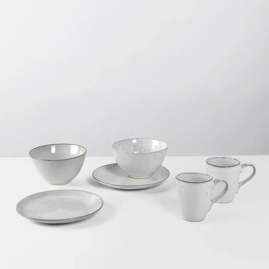 Nordic Sand ontbijtset voor twee, 6-delig