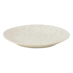 Nordic Vanilla bord Ø15 cm, Cream with grains