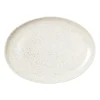 Nordic Vanilla schotel ovaal 35,5 cm, Cream with grains