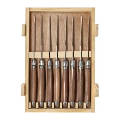 Nordwik grillmessen 8-pack, Roestvrij staal-hout