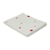 Nori tafelkleed 140x260 cm, White-cherry red