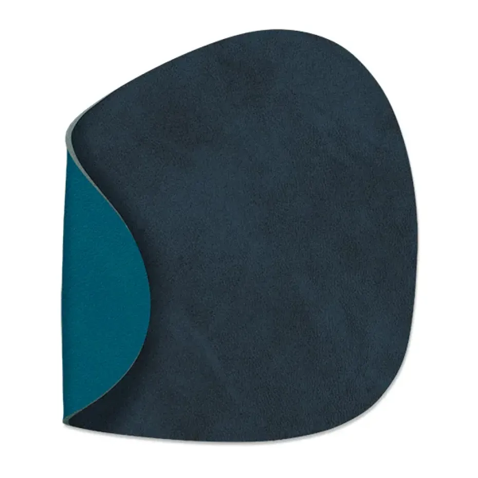 Nupo glasonderzetter curve keerbaar 1 St., Midnight blue-petrol