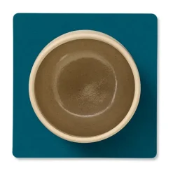 Nupo glasonderzetter square keerbaar 1 St., Midnight blue-petrol