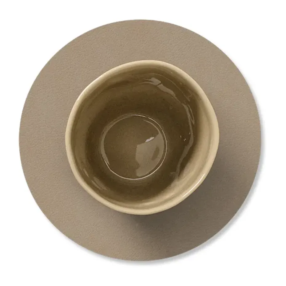 Nupo onderzetter circle, Clay brown