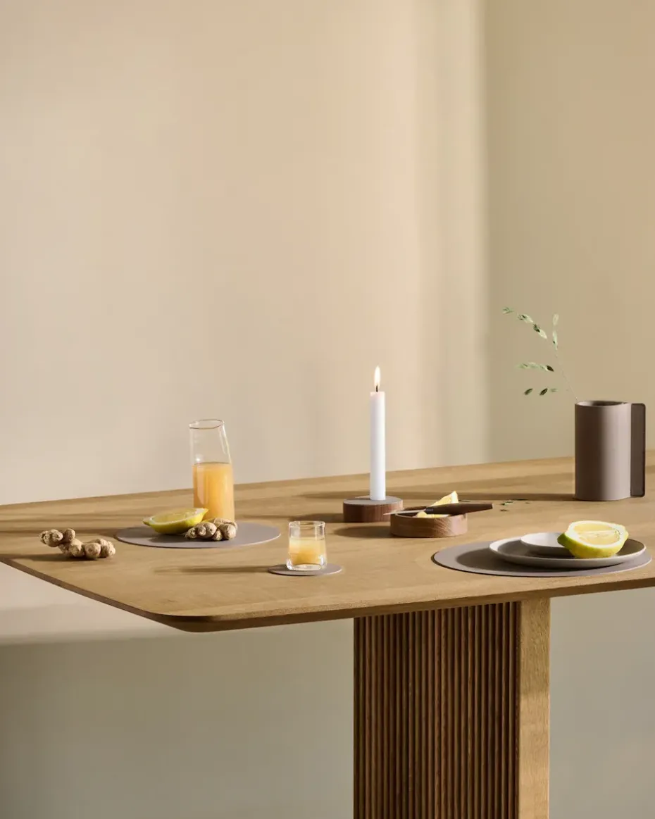 Nupo onderzetter circle, Clay brown