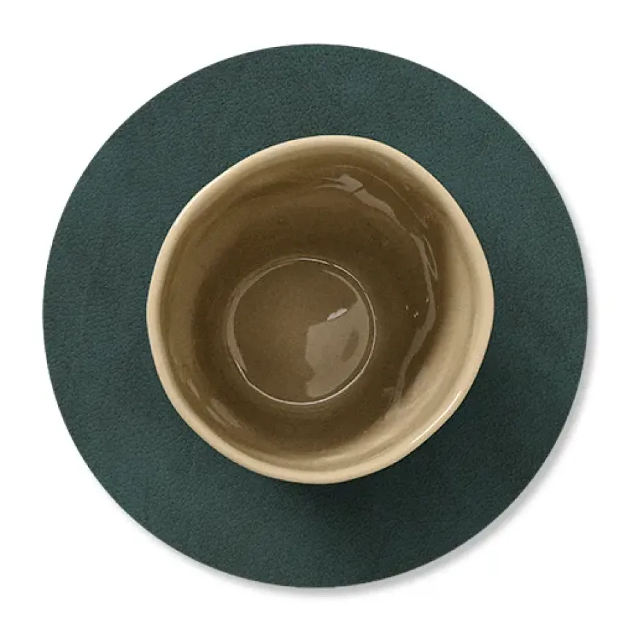 Nupo onderzetter circle keerbaar 1 St., Dark green-olive green