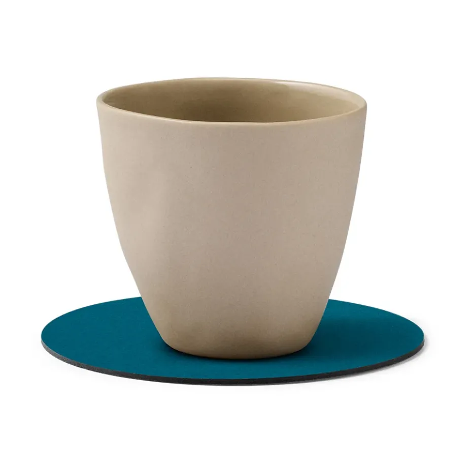 Nupo onderzetter circle keerbaar 1 St., Midnight blue-petrol