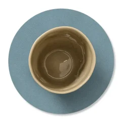 Nupo onderzetter circle, lichtblauw