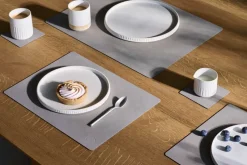 Nupo onderzetter keerbaar square 1 St., lichtblauw-lichtgrijs