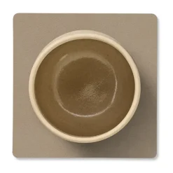 Nupo onderzetter square, Clay brown