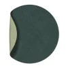 Nupo placemat circle keerbaar M 1 St., Dark green-olive green
