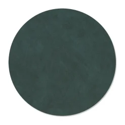 Nupo placemat circle keerbaar M 1 St., Dark green-olive green