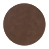 Nupo placemat circle XL, Donkerbruin