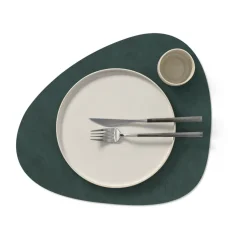 Nupo placemat curve L, donkergroen