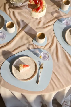 Nupo placemat curve L, Soft sky