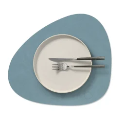 Nupo placemat curve M, Light blue
