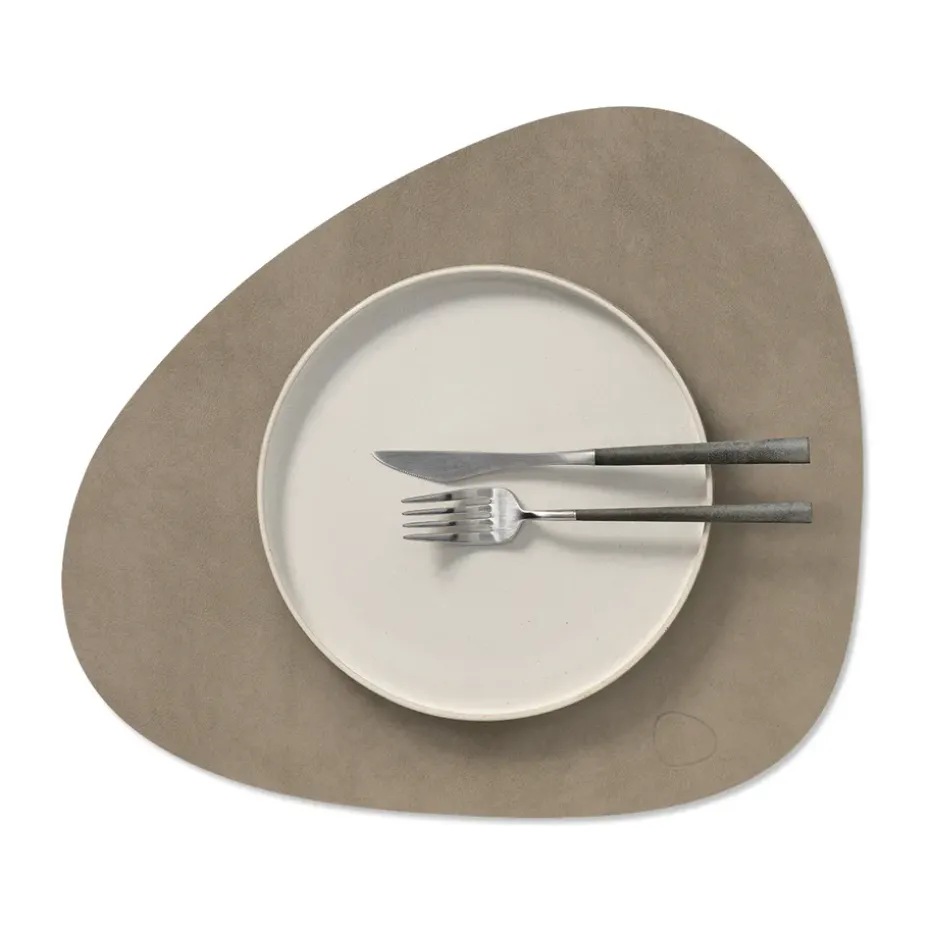 Nupo placemat curve M, Nomad grey