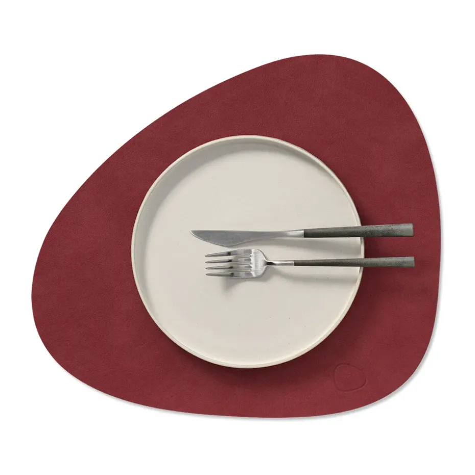 Nupo placemat curve M, Red