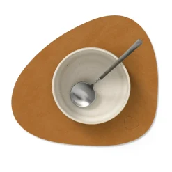Nupo placemat curve S, Burned curry