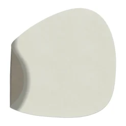 Nupo placemat keerbaar curve L 1 St., Linen-Flint grey