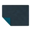 Nupo placemat keerbaar square L 1 St., Midnight blue-petrol
