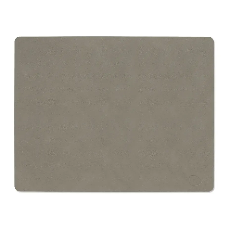 Nupo placemat square L, Flint grey