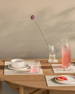 Nupo placemat square L, Oyster white