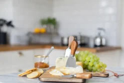 Oline kaasplank acacia 4-delig, 26x29 cm