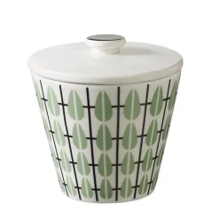 Olivia suikerpot, wit-mint