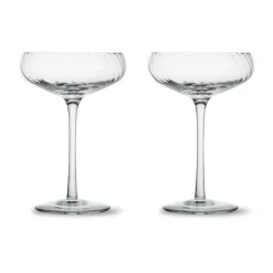 Opacity champagnecoupe 30 cl 2-pack, Helder