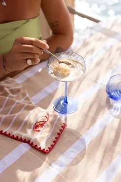 Opacity champagnecoupe 30 cl 2-pack, Blauw