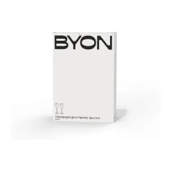 Opacity champagneglas 16 cl 2-pack, Helder