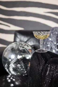 Opacity Italiaanse champagnecoupe 15 cl 2-pack, Helder