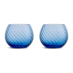 Opacity waterglas 22 cl 2-pack, Blauw