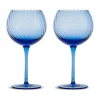 Opacity wijnglas 47 cl 2-pack, Blauw