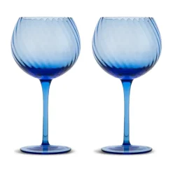 Opacity wijnglas 47 cl 2-pack, Blauw