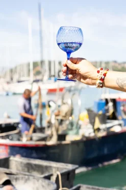 Opacity wijnglas 47 cl 2-pack, Blauw