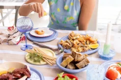 Opacity wijnglas 47 cl 2-pack, Blauw