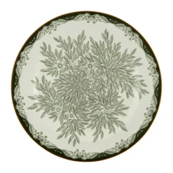 Ostindia Floris bord Ø27 cm, Groen