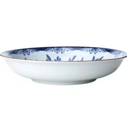 Ostindia Floris diep bord Ø22 cm, Blauw