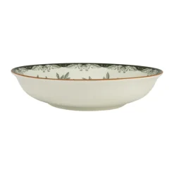 Ostindia Floris diep bord Ø22 cm, Groen