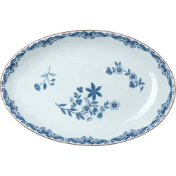Ostindia serveer schaal ovaal, 33 x 22 cm